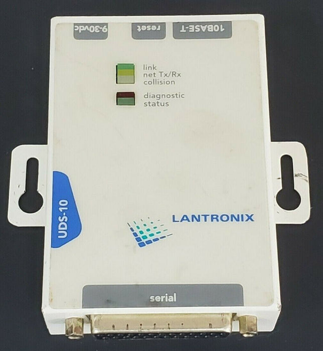 LANTRONIX UDS-10-01 EXTERNAL DEVICE SERVER 1-CHANNEL UDS-10, REV. C20