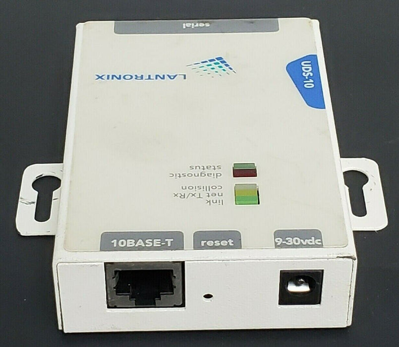 LANTRONIX UDS-10-01 EXTERNAL DEVICE SERVER 1-CHANNEL UDS-10, REV. C20