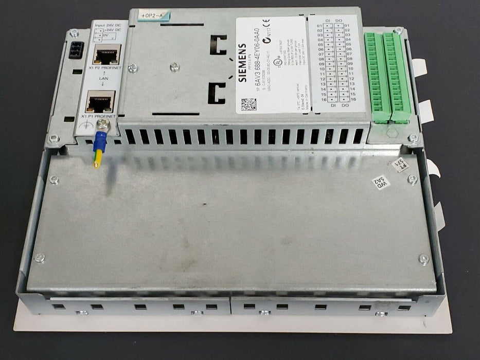 SIEMENS 6AV3 688-4EY06-0AA0 PUSH BUTTON PANEL PP17-II PN, 6AV36884EY060AA0