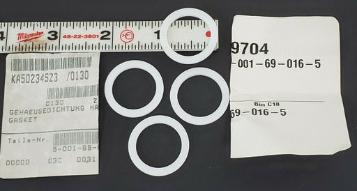 LOT OF 4 NEW KRONES 5-001-69-016-5 GASKETS 5001690165