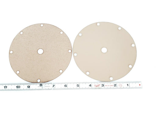 LOT OF 5 KRONES 8-F00-11-3948 PADS T=0.5 OD=141.0, 0002374726