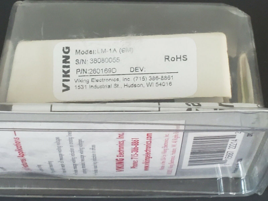 NEW VIKING LM-1A MESSAGE WAITING LED LM1A P/N: 260169D
