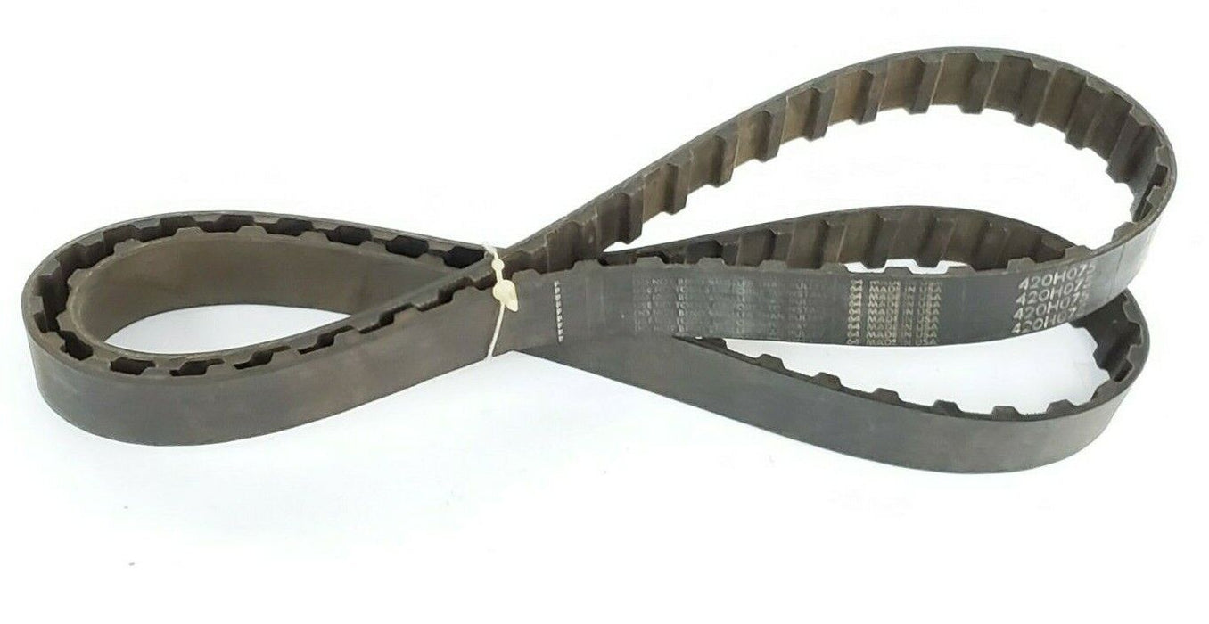 NEW GOODYEAR 420H075 TIMING BELT 84 TEETH 0.5 INCH PITCH 0.75 INCH WIDTH 42'' L