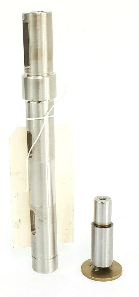 NEW KRONES L-1 FEED SCREW GEAR BOX SHAFT ASSEMBLY, 9.25" LENGTH, L1