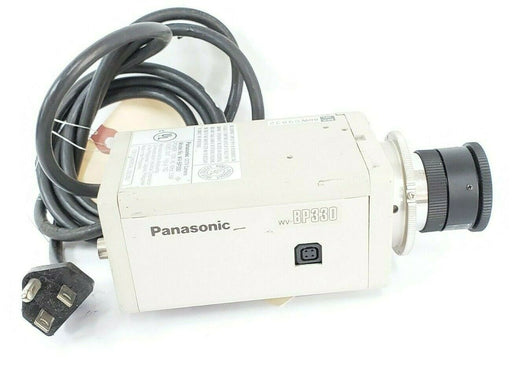 PANASONIC WV-BP330 CCTV CAMERA 120V AC, 60HZ, 3.5W, WVBP330 (FOR PARTS)