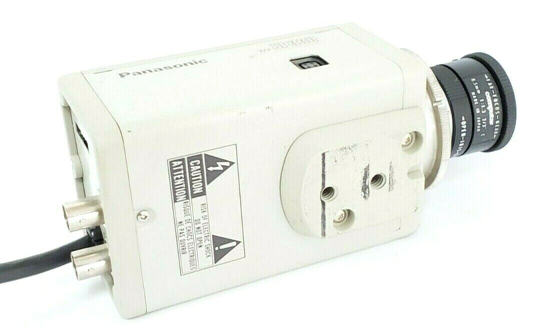 PANASONIC WV-BP330 CCTV CAMERA 120V AC, 60HZ, 3.5W, WVBP330 (FOR PARTS)