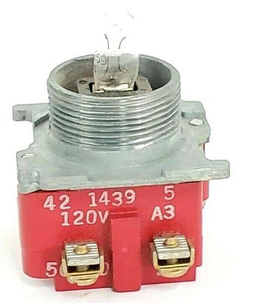 EATON CUTLER-HAMMER 42-1439-5 PILOT LIGHT TRANSFROMER 120VAC 60CY, 4214395
