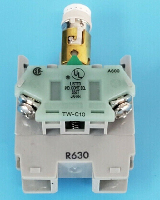 NIB IDEC ALQW2B9911D PUSH BUTTON LED W/ LSPD02 LED LAMP