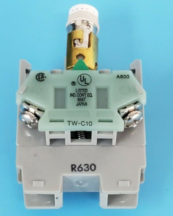 NIB IDEC ALQW2B9911D PUSH BUTTON LED W/ LSPD02 LED LAMP
