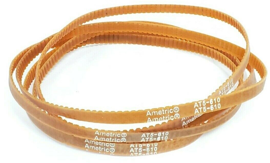 LOT OF 5 NEW AMETRIC AT5-610 BELTS AT5610