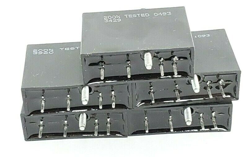 LOT OF 5 OPTO 22 OAC5 I/O MODULES 5VDC LOGIC 12-140VAC OUT