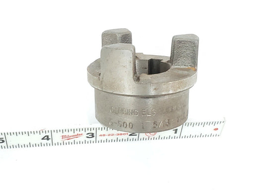 NEW GERBING HUB COUPLING, G-500, SIZE: 1 5/16"