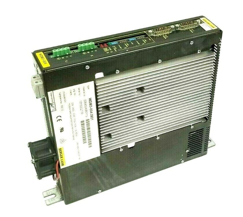 SIG POSITEC BERGER LAHR WDM3-004.0801 REV. RS 10 SERVO DRIVE WDM30040801