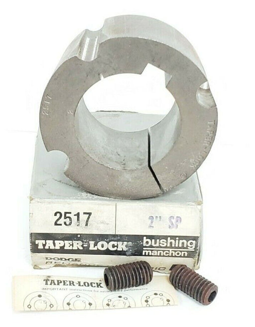 NIB DODGE RELIANCE ELECTRIC 2517 TAPER LOCK BUSHING 2" SP