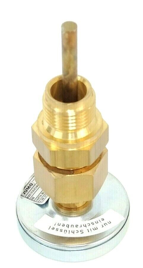 NEW JUMO 608001 THERMOMETER 60/ 00433398 0-80DEG C, 50MM, 260, 03777710