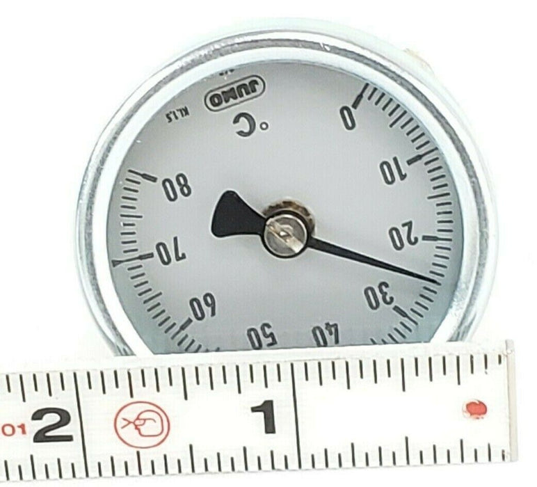 NEW JUMO 608001 THERMOMETER 60/ 00433398 0-80DEG C, 50MM, 260, 03777710