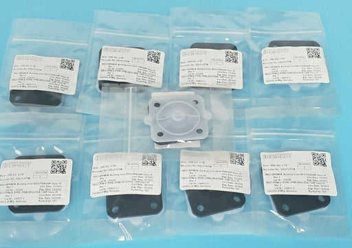 LOT OF 9 DIAPHRAGM DIRECT DD07-ITFM DIAPHRAGMS SIZE: (DN 20) 0.75''