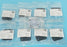 LOT OF 9 DIAPHRAGM DIRECT DD07-ITFM DIAPHRAGMS SIZE: (DN 20) 0.75''