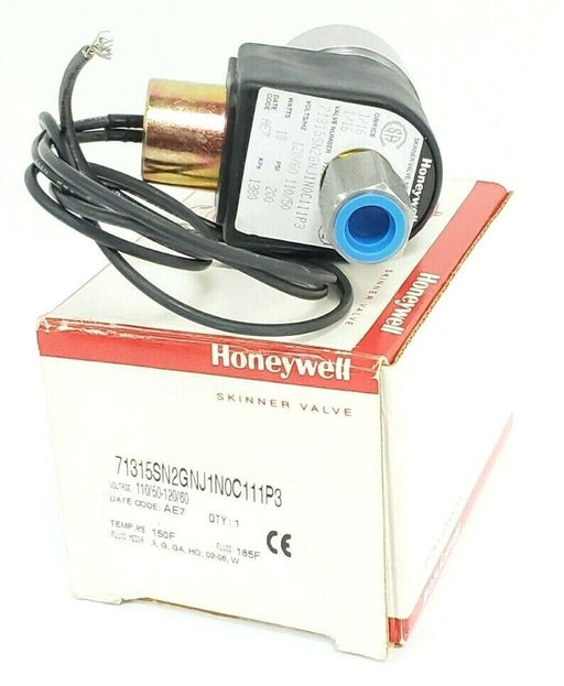 NIB HONEYWELL 71315SN2GNJ1N0C111P3 SOLENOID VALVE 110/50-120/60
