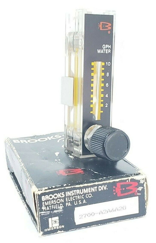 NIB BROOKS INSTRUMENT 2700-A2A6A2G FLOWMETER 2700 SERIES