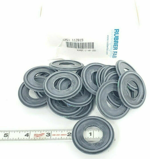 (20) NEW RUBBER FAB 40MPE-Z-XR-100 EPDM CLAMP GASKET METAL DETECTABLE 11Z819