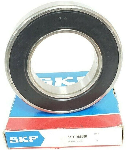NIB SKF 6216 2RSJEM RADIAL/DEEP GROOVE BALL BEARING 62162RSJEM