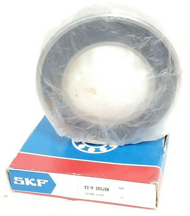NIB SKF 6216 2RSJEM RADIAL/DEEP GROOVE BALL BEARING 62162RSJEM