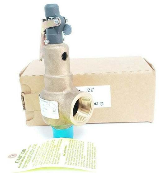 NIB KUNKLE 6030FEM01 RELIEF VALVE, 6030FEM01-LM, 6030FEM01-125, 125PSI, 1"