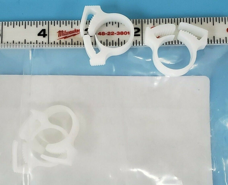 LOT OF 4 NEW MILLIPORE 4219403 SNAPPER HOSE CLAMPS