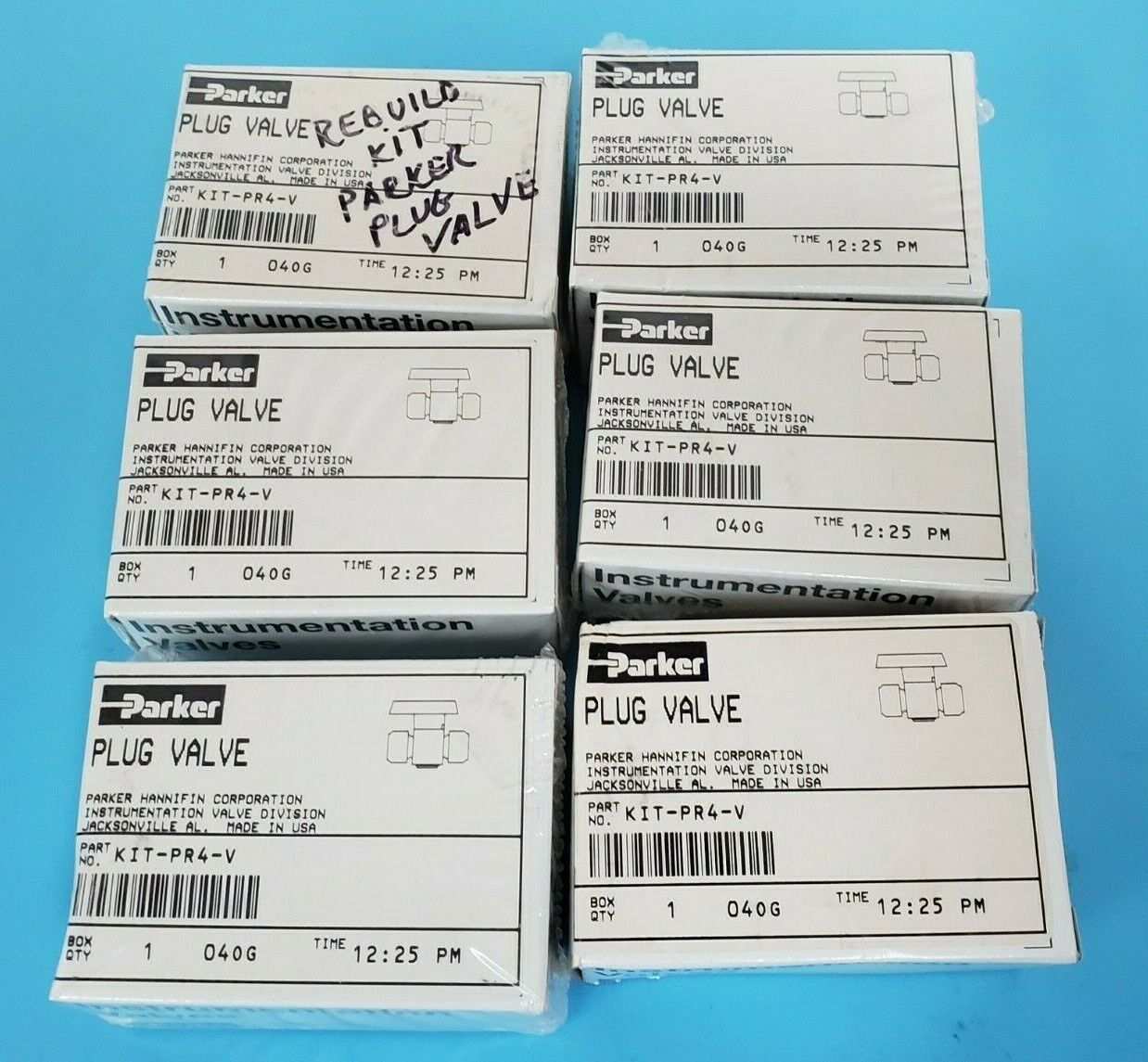 LOT OF 6 NIB PARKER KIT-PR4-V KITS KITPR4V