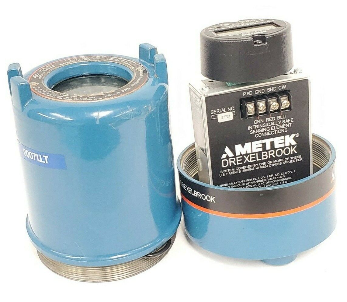 AMETEK DREXELBROOK TRANSMITTER ASSY 408-8200 LEVEL CONTROL 370-4000 LOOP METER