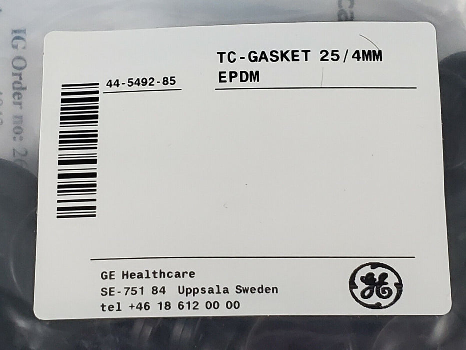 BAG OF 100 NEW GE HEALTHCARE 44-5492-85 TC-GASKETS 25/4MM EPDM TC 25/4 67065