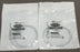 LOT OF 2 NEW GEA WESTFALIA SEPARATOR 0007-2560-520 O-RINGS