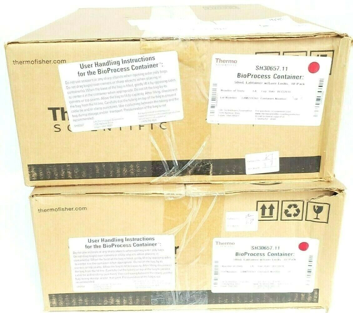 LOT OF 20 NEW THERMO FISHER SH30657.11 50mL LABTAINER W/ LUER LOCKS