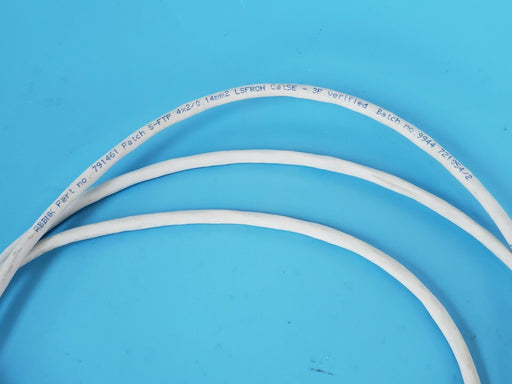 NEW DRAKA ABBNK 791461 PATCH S-FTP 4x2/0.14mm2 LSFROH CATSE CABLE 721054/2