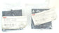 LOT OF 2 ABB EHAX-11A AUXILIARY CONTACTS 1NO/1NC EHAX11A