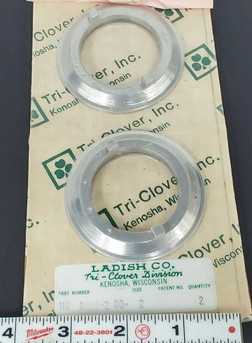 LOT OF 2 NEW TRI-CLOVER HG R60E-2-80-2 SEAL RINGS R60E-2-80-2
