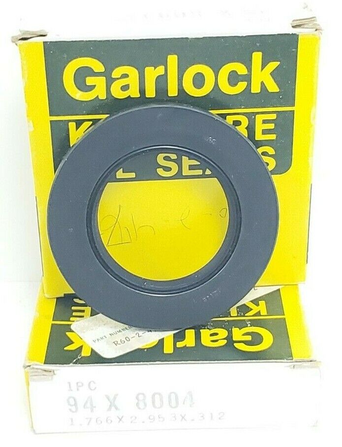 LOT OF 2 NIB GARLOCK 94X8004 OIL SEALS 1.766X2.95X.312