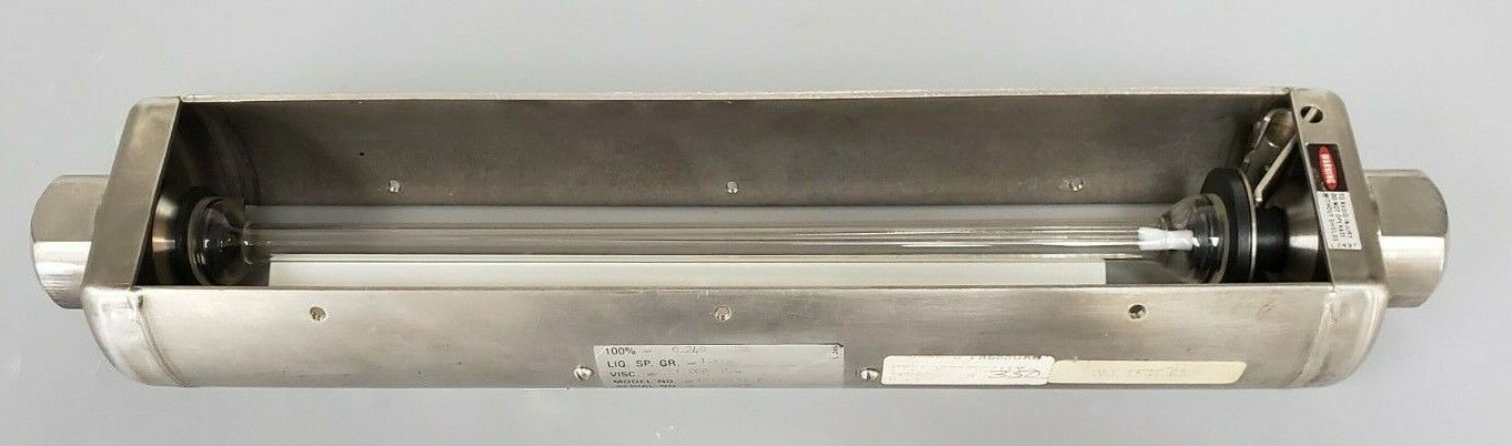 NEW WALLACE & TIERNAN 5210G02406XXI FLOW METER 0-100% 350PSI 180 DEG. F. MAX