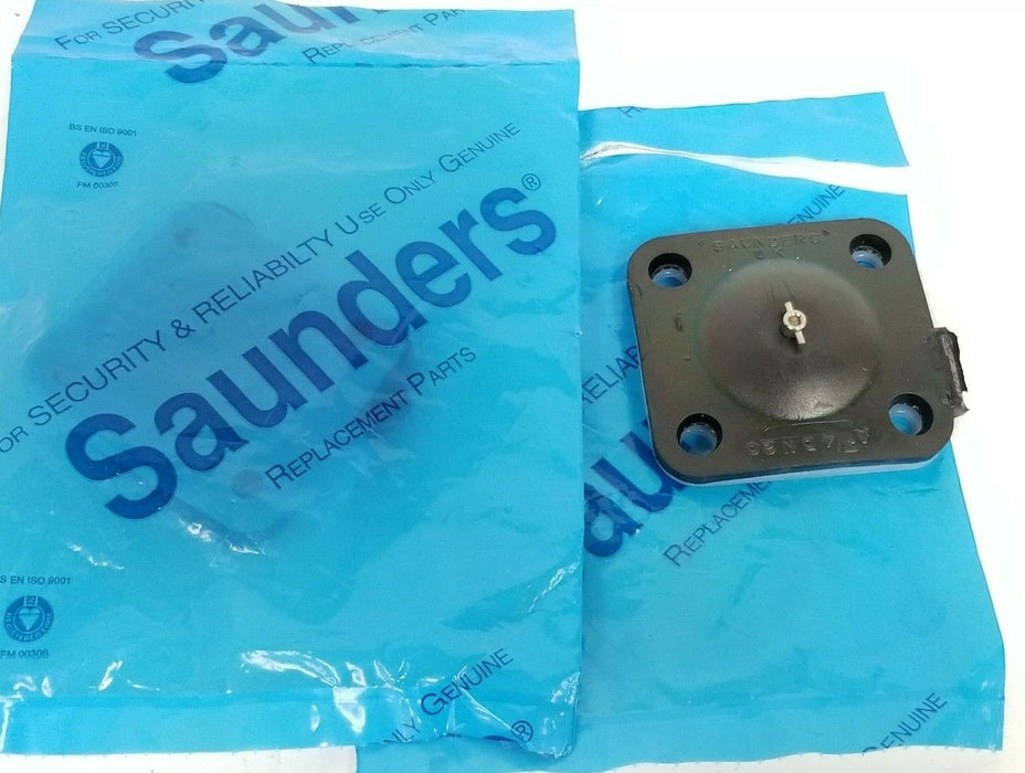 LOT OF 2 NEW SAUNDERS DA020S2 DIAPHRAGMS 3/4'' A-020214325-3/4''
