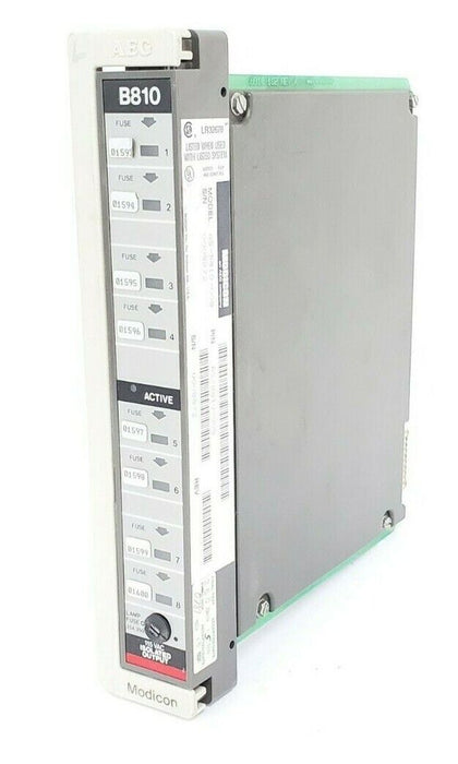 MODICON AS-B810-008 ISOLATED OUTPUT MODULE AS-B810-100 REV. A7 ASB810008