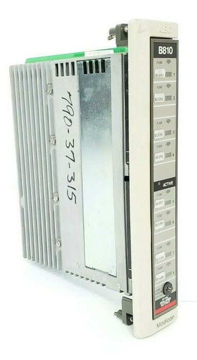 MODICON AS-B810-008 ISOLATED OUTPUT MODULE AS-B810-100 REV. A7 ASB810008