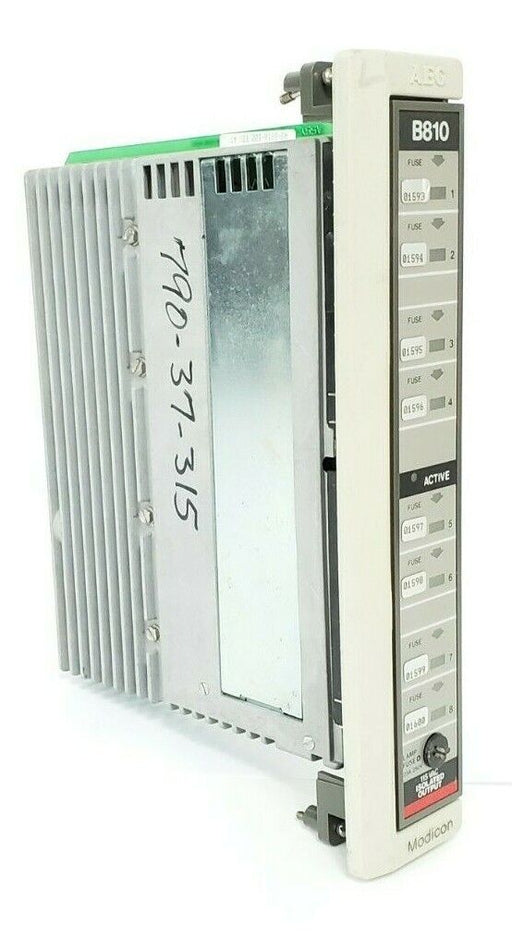 MODICON AS-B810-008 ISOLATED OUTPUT MODULE AS-B810-100 REV. A7 ASB810008