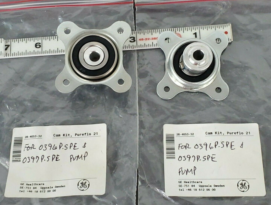 LOT OF 2 NEW GE HEALTHCARE 28-4053-32 CAM KITS, PUREFLO 21
