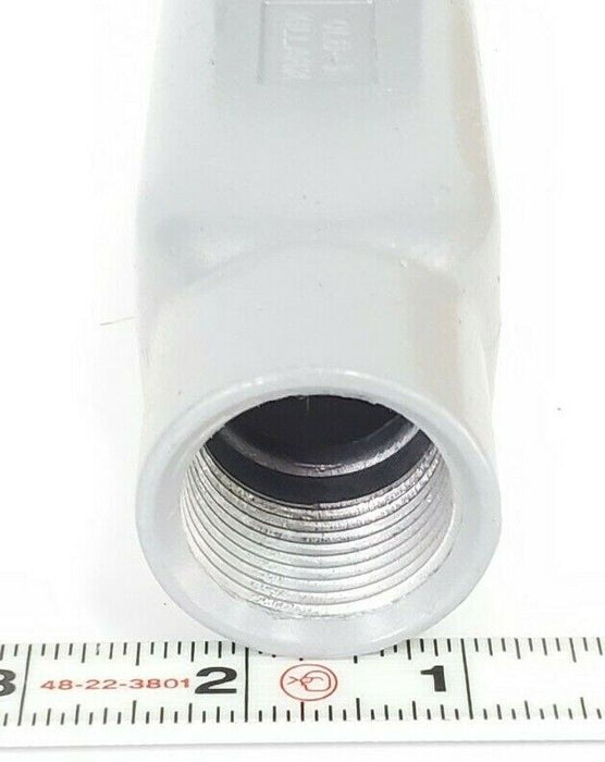 BOX OF 5 NEW KILLARK OLB-3, O SERIES TYPE LB CONDUIT BODIES ALUMINUM 1IN