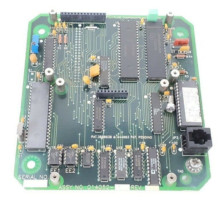 FLUID COMPONENTS 014052-01 CONTROL BOARD INTERFACE PWB 014051-01 REV. C