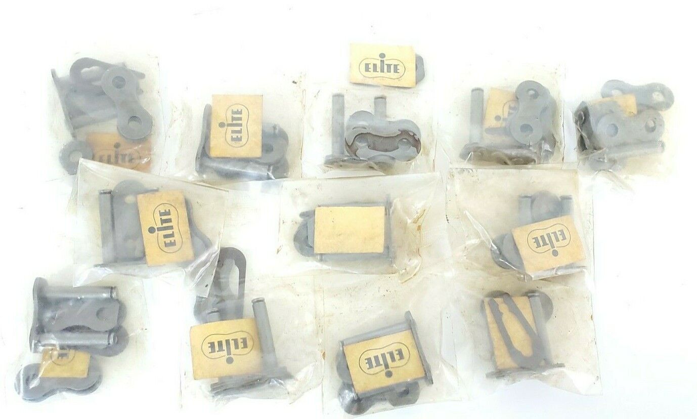LOT OF 12 NEW ELITE CONNECTING LINKS ZK 900, 26 F.E. 3/4'' KE