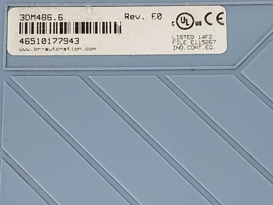 B&R 3DM486.6 MODULE DIGITAL MIXED 24VDC 16INPUT/OUTPUT REV. E0, DM 486