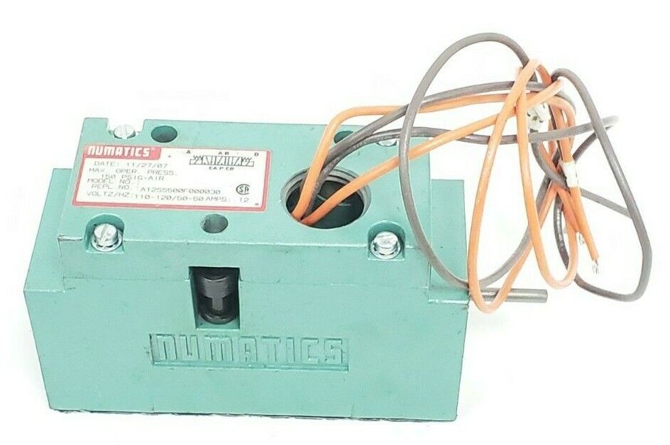 NUMATICS A12SS500F000030 SOLENOID VALVE BODY 150 PSIG-AIR 110-120V