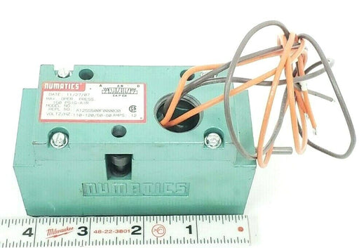 NUMATICS A12SS500F000030 SOLENOID VALVE BODY 150 PSIG-AIR 110-120V